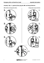 Предварительный просмотр 10 страницы Siegenia-AUBI KFV EE166EE930 Series Assembly Instructions Manual