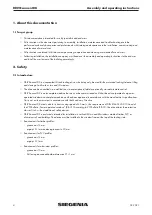 Preview for 4 page of Siegenia DRIVE axxent DK Assembly And Operating Instructions Manual