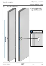 Предварительный просмотр 19 страницы Siegenia KFV BS 6000 Assembly Instructions Manual