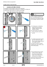 Предварительный просмотр 32 страницы Siegenia KFV BS 6000 Assembly Instructions Manual