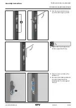 Предварительный просмотр 59 страницы Siegenia KFV BS 6000 Assembly Instructions Manual