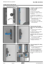 Предварительный просмотр 62 страницы Siegenia KFV BS 6000 Assembly Instructions Manual