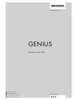 Siegenia KVF Genius Assembly Instructions Manual preview