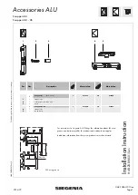 Siegenia Snapper ALU Installation Instruction preview