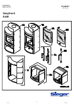 Предварительный просмотр 1 страницы sieger Cosyline 6 Manual