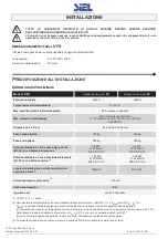 Preview for 13 page of Siel Safepower-Evo-HF 30 Installation And User Manual