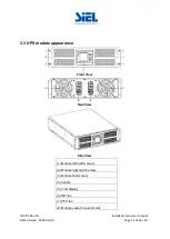 Preview for 14 page of Siel SAFEPOWER SPM Installation And User Manual