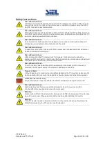 Предварительный просмотр 82 страницы Siel SOLEIL 1F-TL2K Installation And Operation Manual