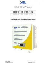 Предварительный просмотр 91 страницы Siel SOLEIL 3F-TL10K Installation And Operation Manual