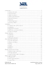 Preview for 3 page of Siel Soleil Hybrid 3,6k Installation, Operation & Maintenance Manual