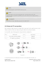 Preview for 33 page of Siel Soleil Hybrid 3,6k Installation, Operation & Maintenance Manual