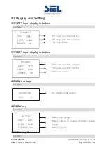 Preview for 42 page of Siel Soleil Hybrid 3,6k Installation, Operation & Maintenance Manual