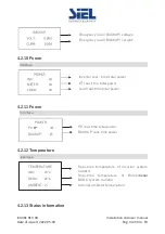 Preview for 44 page of Siel Soleil Hybrid 3,6k Installation, Operation & Maintenance Manual