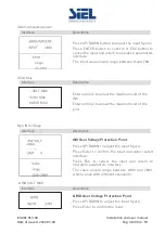 Preview for 58 page of Siel Soleil Hybrid 3,6k Installation, Operation & Maintenance Manual