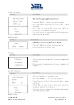 Preview for 60 page of Siel Soleil Hybrid 3,6k Installation, Operation & Maintenance Manual