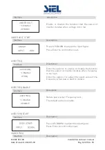 Preview for 62 page of Siel Soleil Hybrid 3,6k Installation, Operation & Maintenance Manual