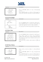 Preview for 65 page of Siel Soleil Hybrid 3,6k Installation, Operation & Maintenance Manual