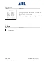 Preview for 72 page of Siel Soleil Hybrid 3,6k Installation, Operation & Maintenance Manual