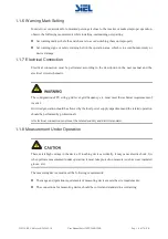 Предварительный просмотр 12 страницы Siel Soleil SPX 200K User Manual