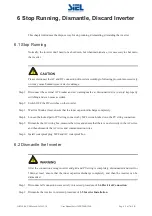 Предварительный просмотр 64 страницы Siel Soleil SPX 200K User Manual