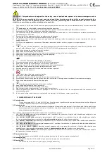 Preview for 2 page of Siem Nova 6110-A1 CURET MAX User And Maintenance Manual