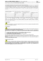 Preview for 10 page of Siem Nova 6110-A1 CURET MAX User And Maintenance Manual