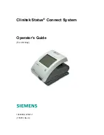 Siemens Healthcare Clinitek Status Connect System Operator'S Manual preview