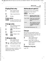 Preview for 26 page of Siemens Mobile CX65 Manual