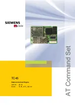 Siemens Mobile TC45 Manual preview