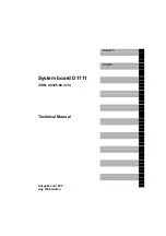 Предварительный просмотр 5 страницы Siemens Nixdorf D1111 Technical Manual