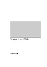 Siemens Nixdorf D969 Technical Manual preview