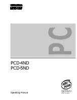 Siemens Nixdorf PCD-4ND Operating Manual preview