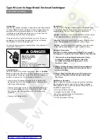 Preview for 4 page of Siemens 11-C-9100-01 Instruction & Installation Manual
