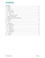 Preview for 2 page of Siemens 1218RF User Manual