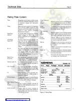 Preview for 10 page of Siemens 15-3AFS-500 Instructions, Installation, Operation, Maintenance