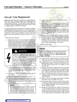 Preview for 31 page of Siemens 15-3AFS-500 Instructions, Installation, Operation, Maintenance