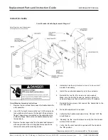 Предварительный просмотр 6 страницы Siemens 17 Replacement Parts And Instruction Manual