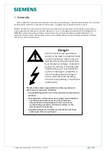 Preview for 7 page of Siemens 1D Series Operating Manual