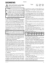 Preview for 3 page of Siemens 1FK Series Safety And Operating Instructions Manual