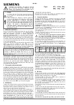 Preview for 4 page of Siemens 1FK Series Safety And Operating Instructions Manual