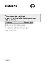 Preview for 1 page of Siemens 1FS6 Series Instructions Manual