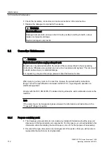 Preview for 112 page of Siemens 1LA8 Operating Instructions Manual