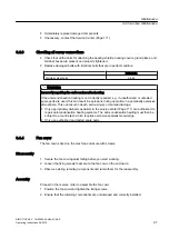 Preview for 97 page of Siemens 1NB1402-2AA84-4CA0-Z Operating And Installation Instructions