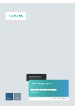 Preview for 1 page of Siemens 1PQ8 Operating Instructions & Installation Instructions