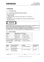 Preview for 4 page of Siemens 25 Troubleshooting Manual