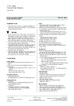 Preview for 2 page of Siemens 262E01 Technical Product Information