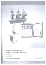 Siemens 3AD Series Installation And Operating Instructions Manual preview