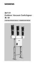 Preview for 1 page of Siemens 3AF 01 Operating Instructions Manual