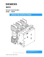 Siemens 3AH3 Operating Instructions Manual preview