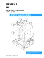 Siemens 3AK Operating Instructions Manual предпросмотр